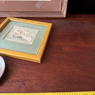 FRAMED ANIMAL PICTURE LOT