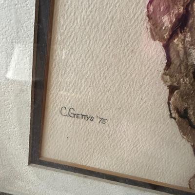 FRAMED ANIMAL PICTURE LOT