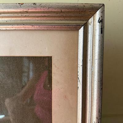 CREWEL ART SQUIRREL FRAMED