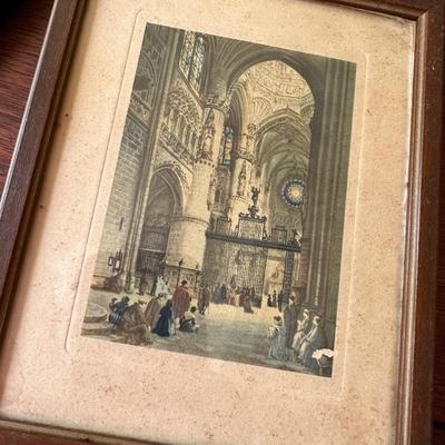VINTAGE FRAMED LANDSCAPE ART LOT