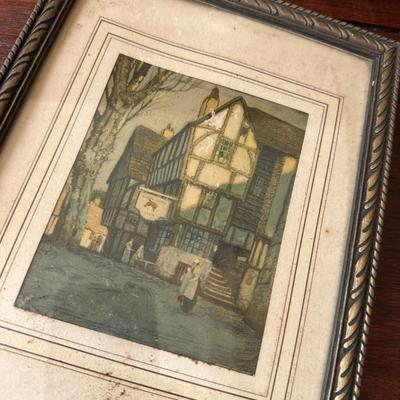 VINTAGE FRAMED LANDSCAPE ART LOT