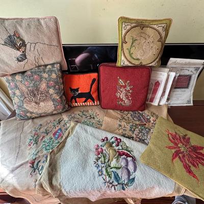 NEEDLEPOINT LOT