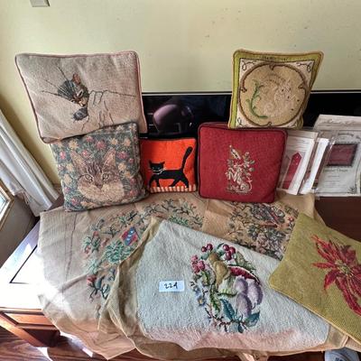 NEEDLEPOINT LOT