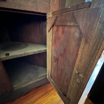 HANDMADE CORNER CABINET