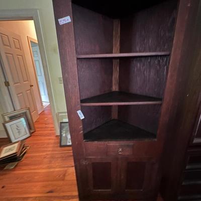 HANDMADE CORNER CABINET