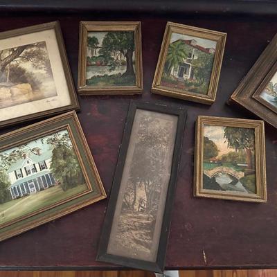 SM FRAMED ART LOT