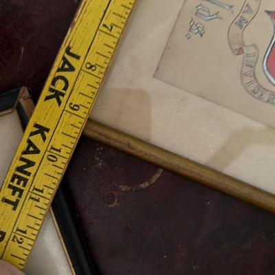 MISC HUNT PHOTOS, CRESTS FRAMED