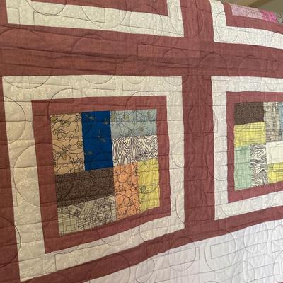 HANDMADE QUILT SIGNED