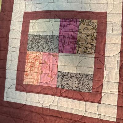 HANDMADE QUILT SIGNED