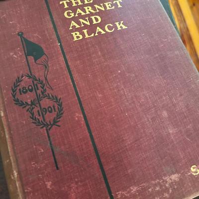 GARNET AND BLACK VINTAGE and Antique USC YEARBOOKS