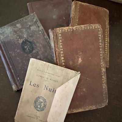 ANTIQUE BOOK LOT