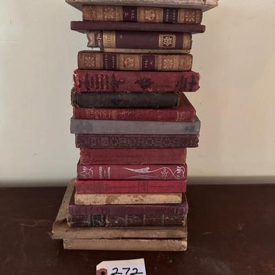 ANTIQUE BOOK LOT