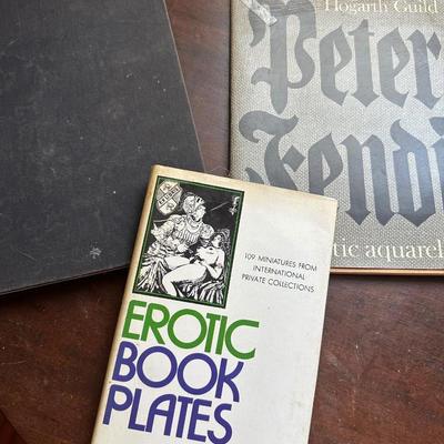 EROTIC ART BOOK LOT