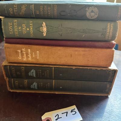 ANTIQUE BOOK LOT