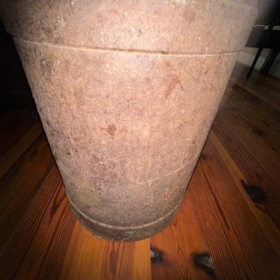 Antique milk can