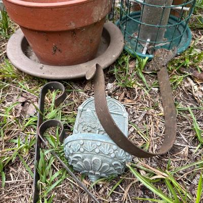 PLANTERS, BIRD FEEDERS