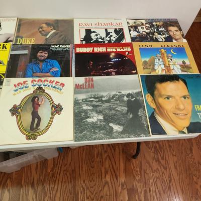 Record Albums Village People Beach Boys, Men at Work, Joe Crocker Don Mclean Leon Redbone