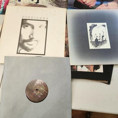 Record Albums Lot Willie Nelson Beatles Cheap Thrills Rolling Stones Zipper ,Joe Crocker The Band, Cat Stevens