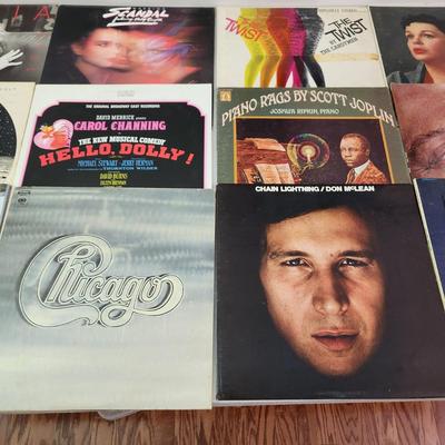 Record Albums Lot Hair, Lionel Richie, Chicago Wham, Don McLean