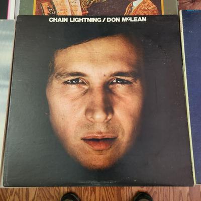 Record Albums Lot Hair, Lionel Richie, Chicago Wham, Don McLean