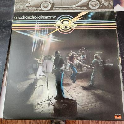 Lot of Record Albums Flashdance Tina Turner Eurythmics Cyndi Lauper