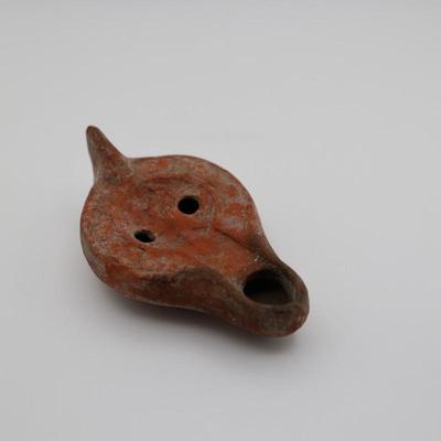 Ancient Terracotta Oil Lamp