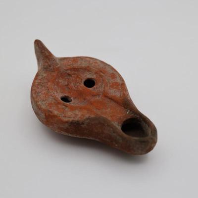 Ancient Terracotta Oil Lamp