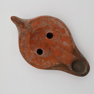 Ancient Terracotta Oil Lamp