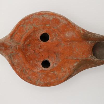 Ancient Terracotta Oil Lamp