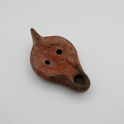 Ancient Terracotta Oil Lamp