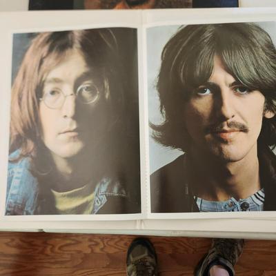 Lot of Record Albums Woodstock Beatles White Album, Magical Mystery Tour Abby Road Sgt Peppers Love Songs, Fleetwood MAc,