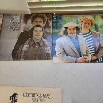 Lot of Record Albums Woodstock Beatles White Album, Magical Mystery Tour Abby Road Sgt Peppers Love Songs, Fleetwood MAc,