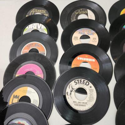 Large Lot of Records 45's