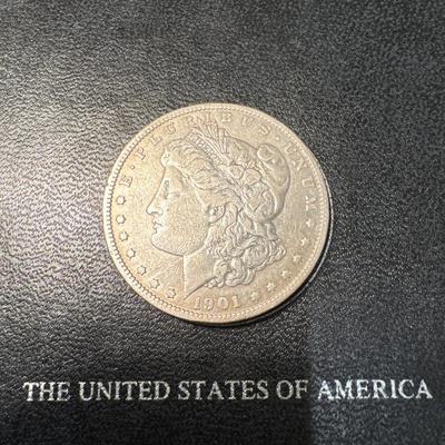 1901 S MORGAN MS 60 US COIN 1$