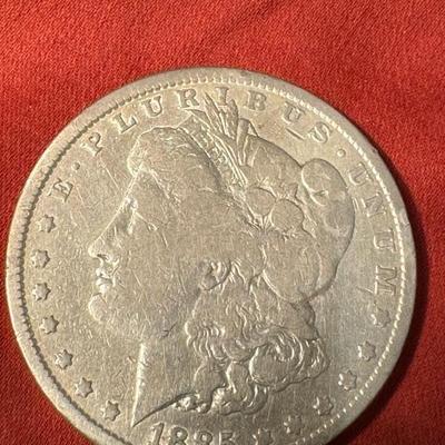 1885 P MORGAN VF US COIN 1$ silver C 118