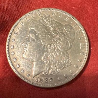 1888 P MORGAN XVF US COIN 1$ silver C131