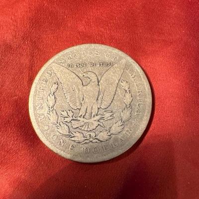 1887 P MORGAN F US COIN SILVER C133