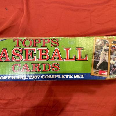 1987 TOPP BASEBALL complete FACTORY SEALED SET