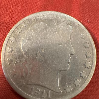 1911 BABER HALF DILLAR SILVER