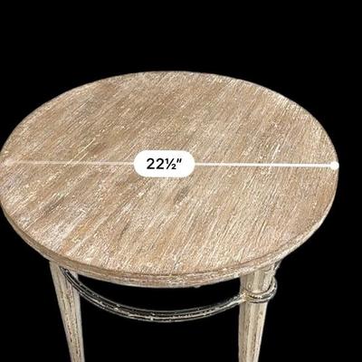 Round Tri-leg accent table