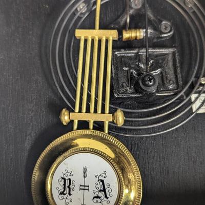Antique Alaron 31 Day Wall Clock