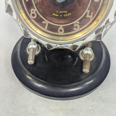 Battery Operated Majak 11 Jewel Mantle Clock