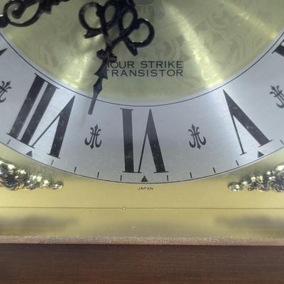 Antique Bulova Four Strike Transistor Battery Operated Clock