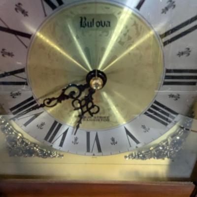 Antique Bulova Four Strike Transistor Battery Operated Clock