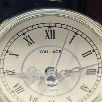 Battery Operated Wallace Carriage Mantle Quartz Clock