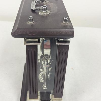 Battery Operated Wallace Carriage Mantle Quartz Clock