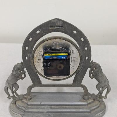 Haller Battery Operated Horse Clock