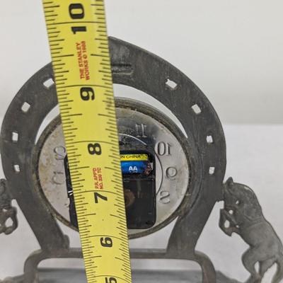 Haller Battery Operated Horse Clock
