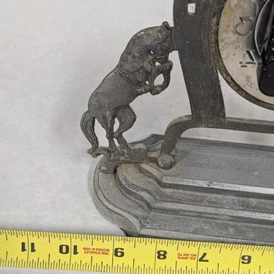 Haller Battery Operated Horse Clock