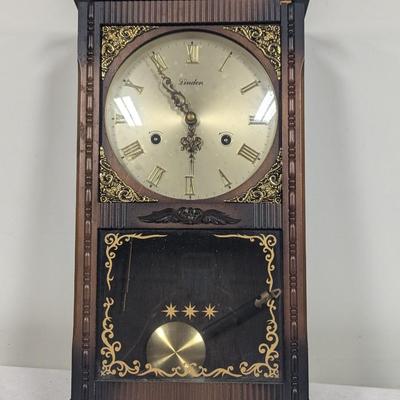 Antique Lindeon 31 Day Wall Clock